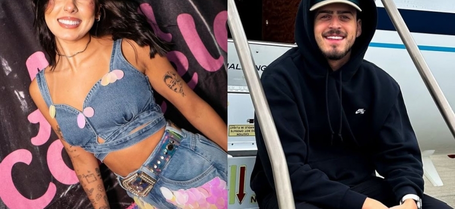 Aps viajarem para a Disney juntos, Jon Vlogs d Mickey de chapu e botas para Ana Castela