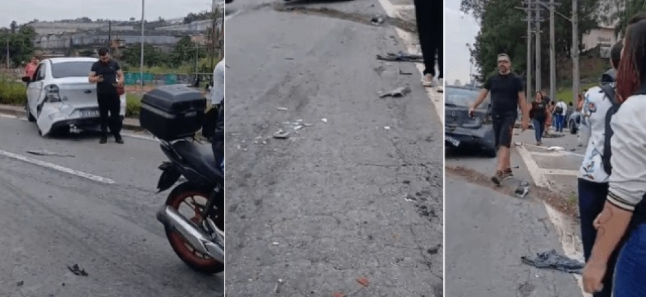 Engavetamento na Raposo Tavares envolve 15 veculos e deixa ao menos 13 feridos